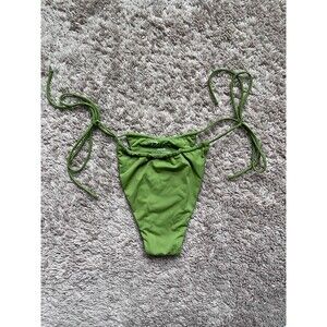 Riot Swim Bixi Bikini Bottom in Matcha (Green) Size MEDIUM